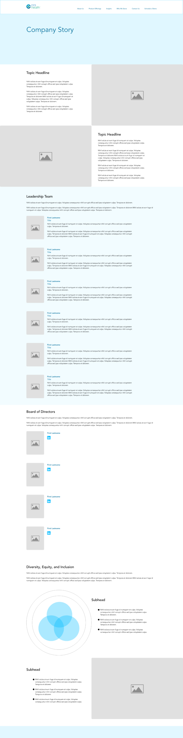 CCS Health Website Image