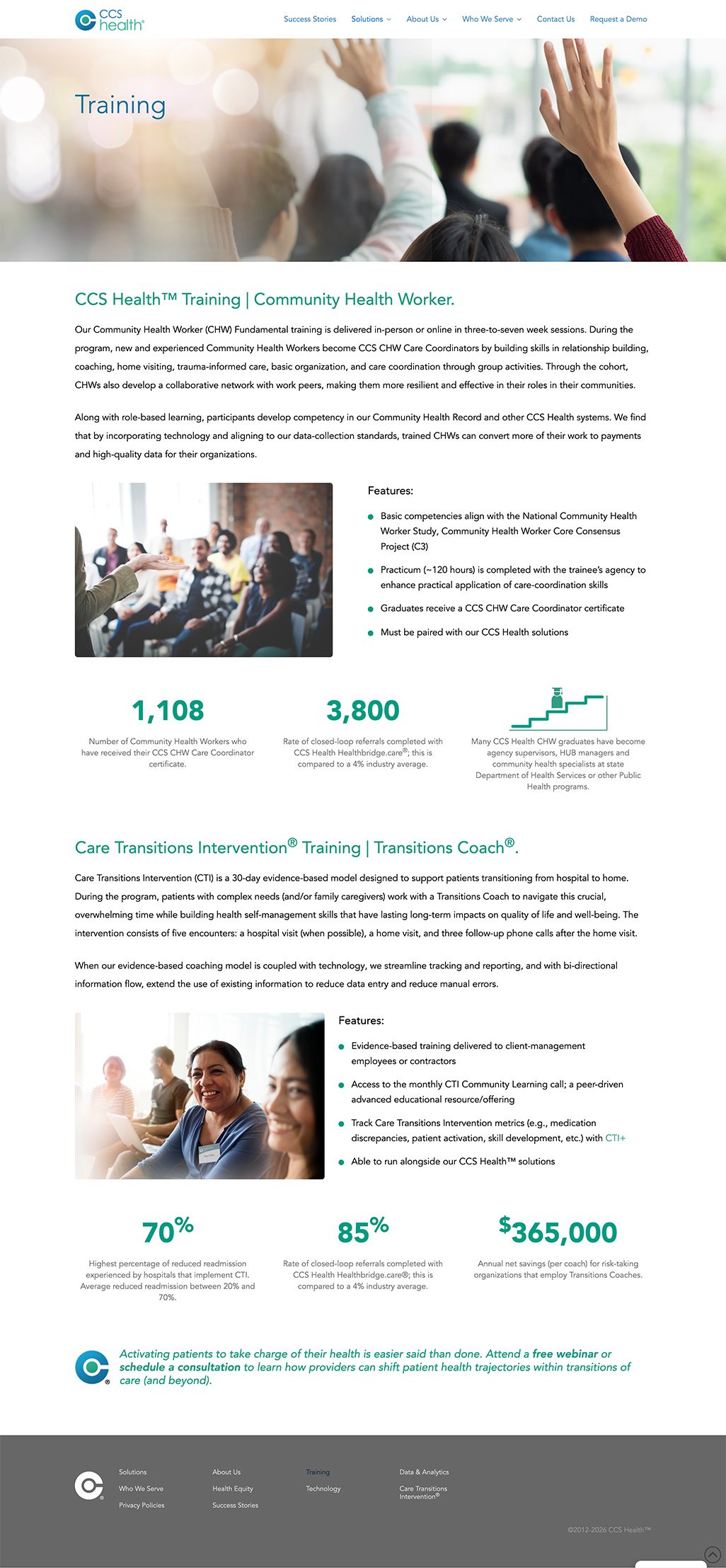 CCS Health Website Image