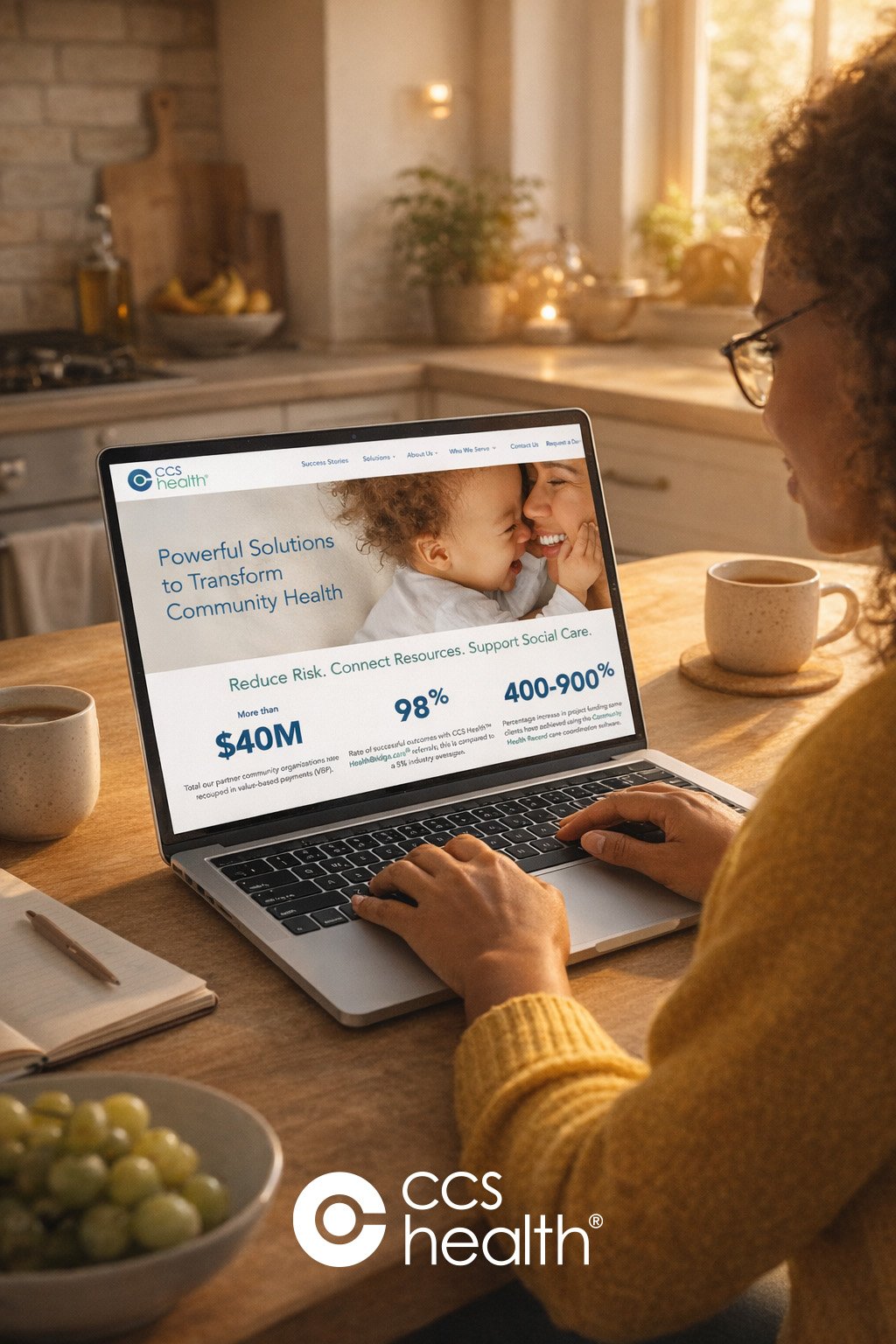 Home Link to CCS Health Website case study