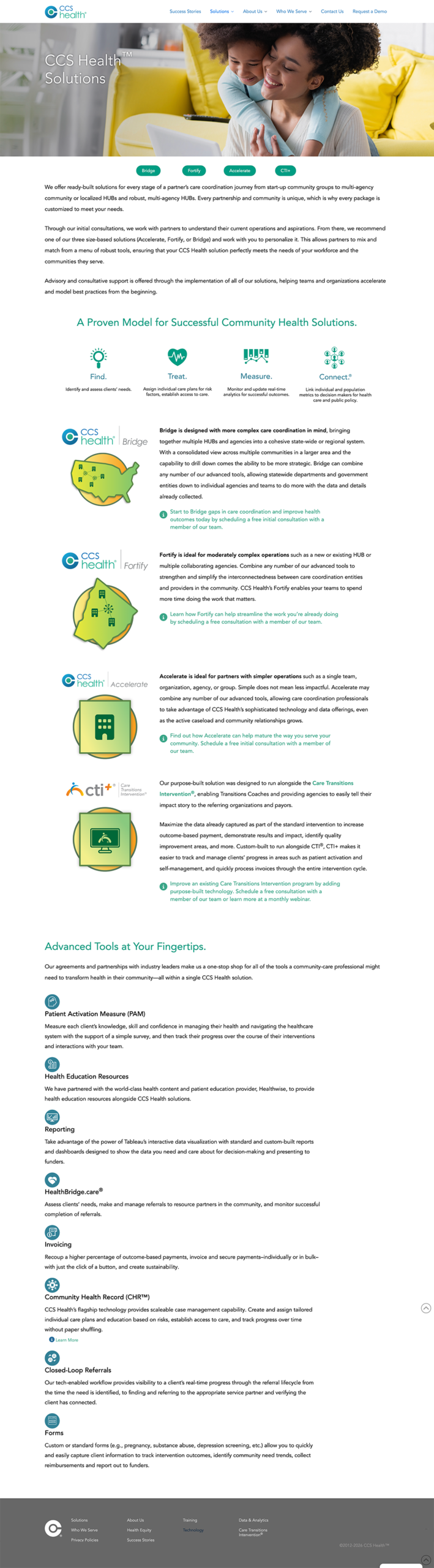 CCS Health Website Image